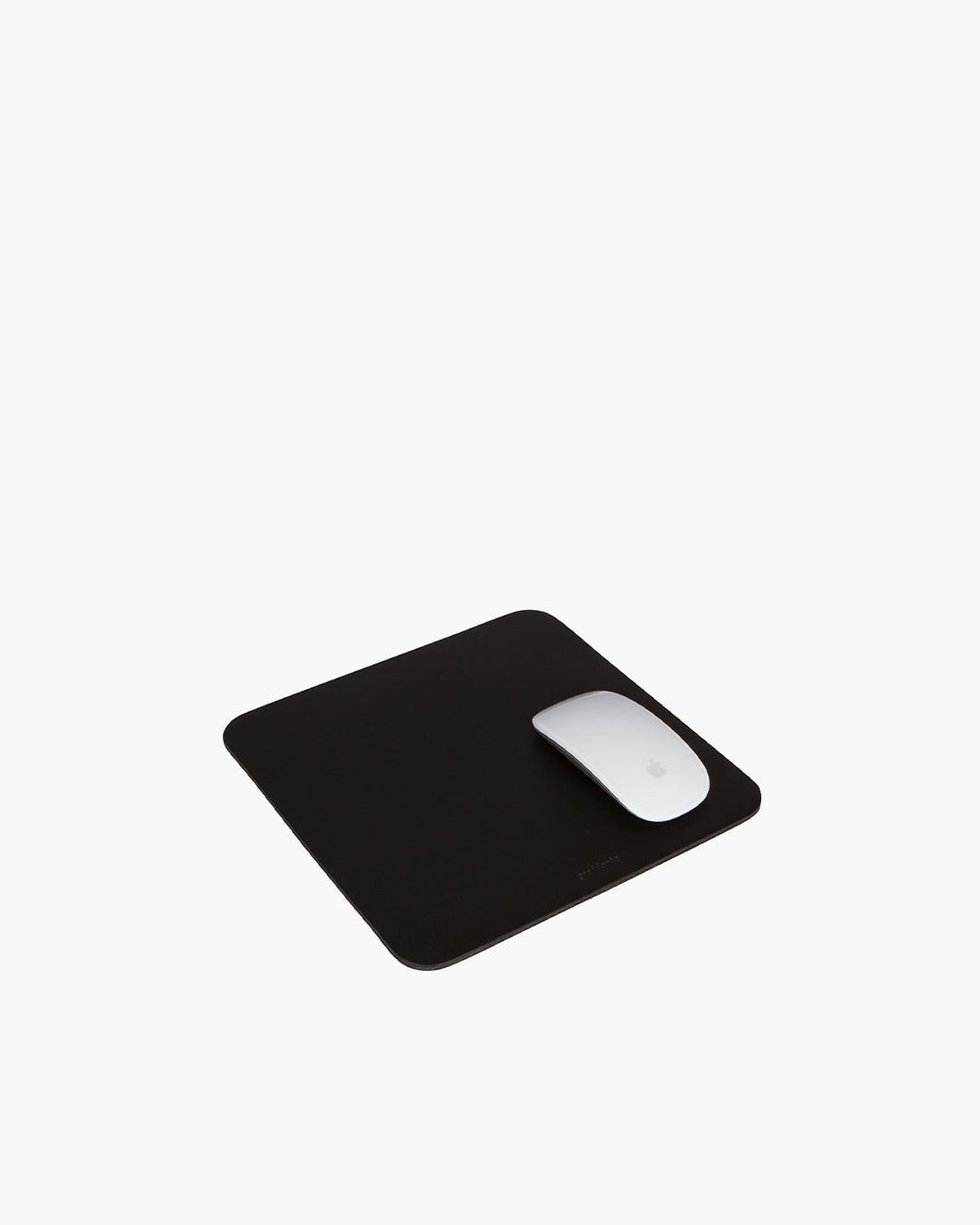 Mausu Mouse Pad Square Leather/Felt Granite