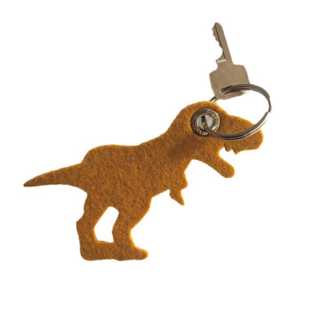 Key Fob -Dinosaur-　Turmeric