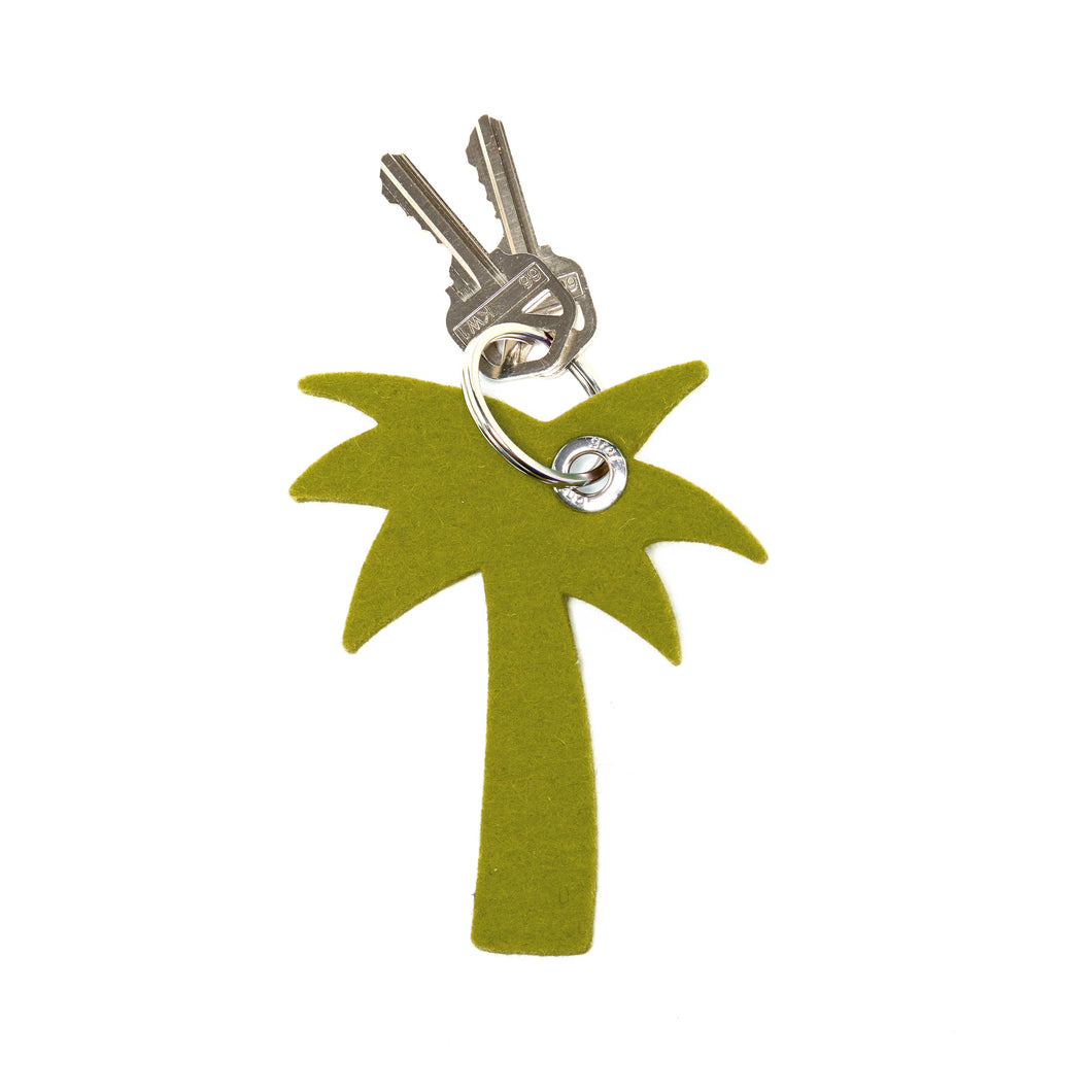 Key Fob -Palm Tree-　Pistachio
