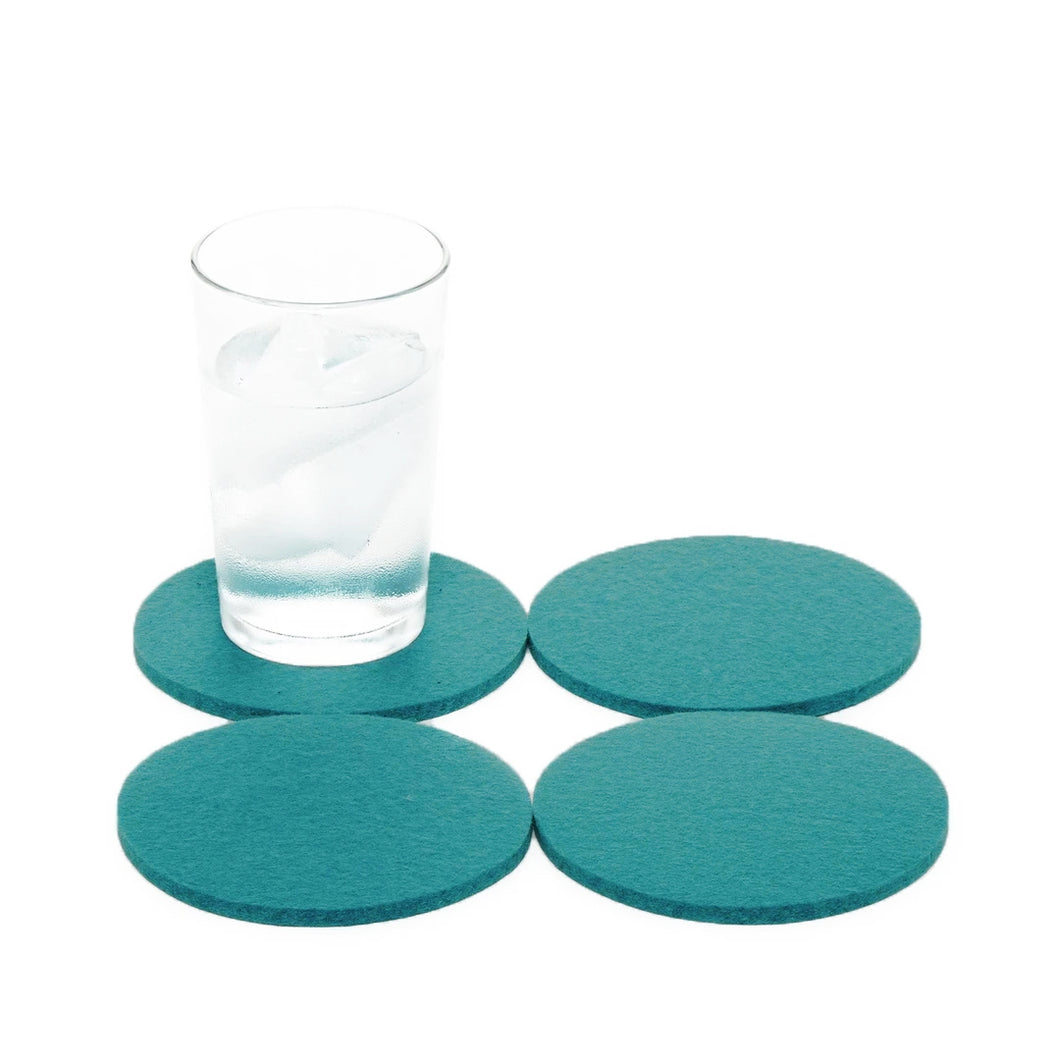 Coaster -Solid Color-　Turquoise