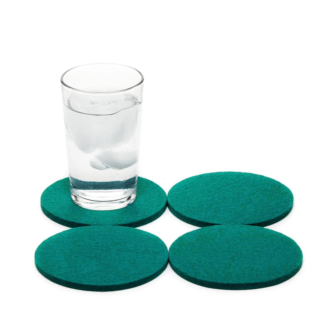 Coaster -Solid Color-　Teal
