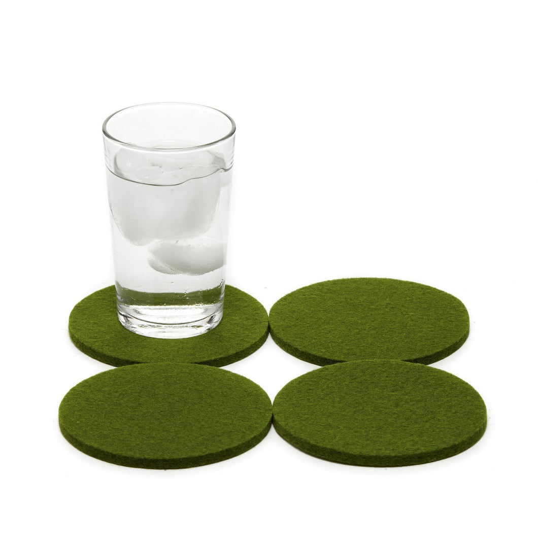 Coaster -Solid Color-　Loden Green