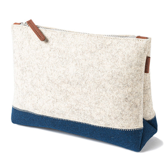 Two Tone Pouch M　Marine