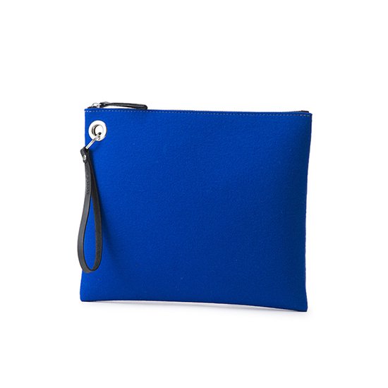 Eyelet Pouch M　Blue